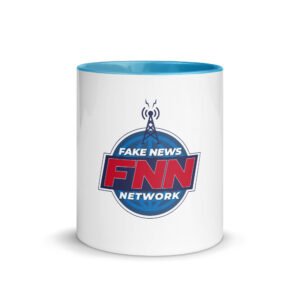 FAKE NEWS NETWORK mug (white/color)